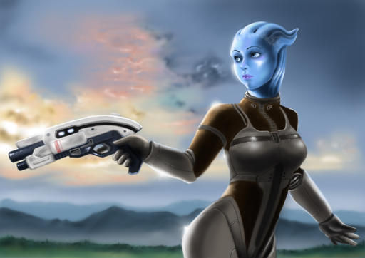 Mass Effect 3 - Лиара Т'Сони (Liara T'Soni)