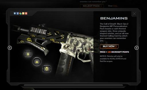 Call of Duty: Black Ops 2 - Personalization Packs для Black Ops 2